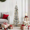Vidaxl kunstkerstboom met 150 led wit 150 cm pvc en metaal en plastic