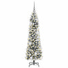 Vidaxl kunstkerstboom met 150 led wit 150 cm pvc en metaal en plastic
