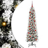 Vidaxl kunstkerstboom met 150 led wit 150 cm pvc en metaal en plastic
