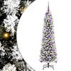 Vidaxl kunstkerstboom met 150 led wit 150 cm pvc en metaal en plastic