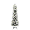 Vidaxl kunstkerstboom met 300 led wit 180 cm pvc en metaal en plastic