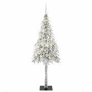 Vidaxl kerstboom met 300 led met standaard wit 180 cm pe en staal - afbeelding 3
