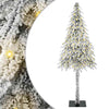 Vidaxl kerstboom met 300 led met standaard wit 210 cm pe en staal