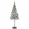 Vidaxl kerstboom met 300 led met standaard wit 210 cm pe en staal