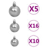 Vidaxl kunstkerstboom groen 180 cm pvc en staal en kunststof