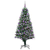 Vidaxl kunstkerstboom groen 180 cm pvc en staal en kunststof