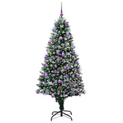 Vidaxl kunstkerstboom groen 180 cm pvc en staal en kunststof - afbeelding 3