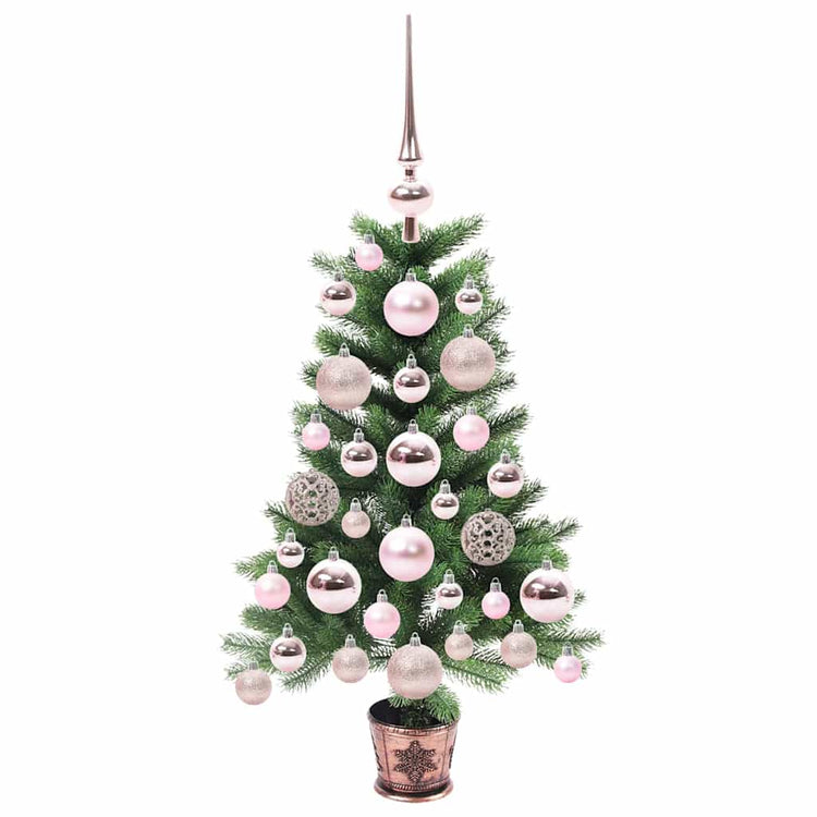 Vidaxl kerstboom met 150 led met standaard groen 65 cm pe