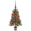 Vidaxl kerstboom met 150 led met standaard groen 90 cm pe