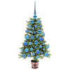 Vidaxl kerstboom met 150 led met standaard groen 90 cm pe
