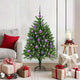 Vidaxl kerstboom met 150 led met standaard groen 120 cm pe