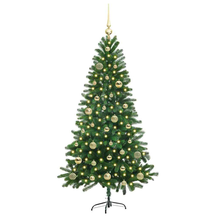 Vidaxl kerstboom met 150 led met standaard groen 150 cm pe