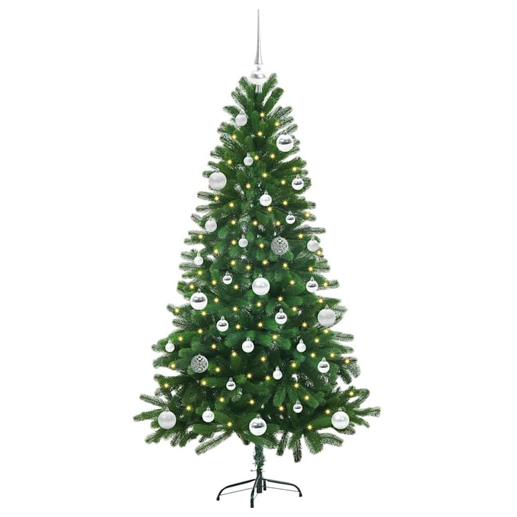 Vidaxl kerstboom met 150 led met standaard groen 150 cm pe