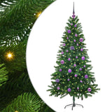 Vidaxl kerstboom met 150 led met standaard groen 150 cm pe - afbeelding 2