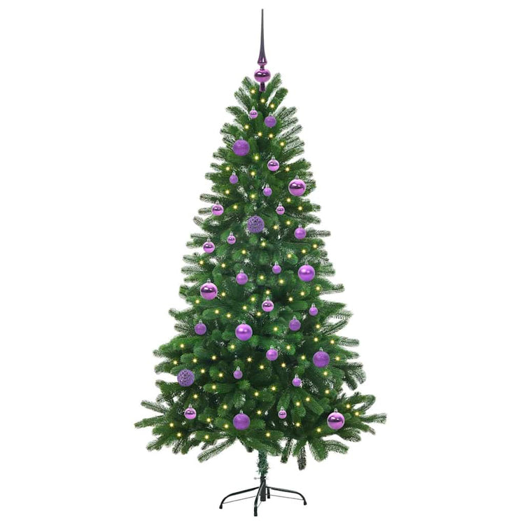 Vidaxl kerstboom met 150 led met standaard groen 150 cm pe