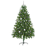 Vidaxl kerstboom met 300 led met standaard groen 180 cm pe - afbeelding 3