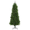 Vidaxl kerstboom met 300 led met standaard groen 240 cm pe