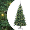 Vidaxl kerstboom met 150 led met standaard groen 120 cm pvc