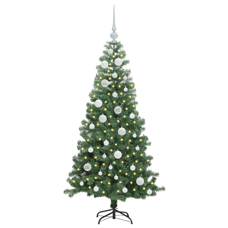 Vidaxl kerstboom groen 120 cm pvc