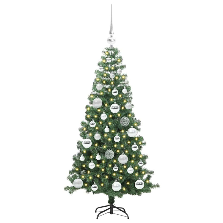 Vidaxl kerstboom groen 120 cm pvc