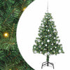 Vidaxl kerstboom met 150 led met standaard groen 150 cm pvc
