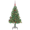 Vidaxl kerstboom met 150 led met standaard groen 150 cm pvc