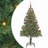 Vidaxl kerstboom met 300 led met standaard groen 180 cm pvc