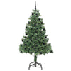 Vidaxl kerstboom met 300 led met standaard groen 210 cm pvc