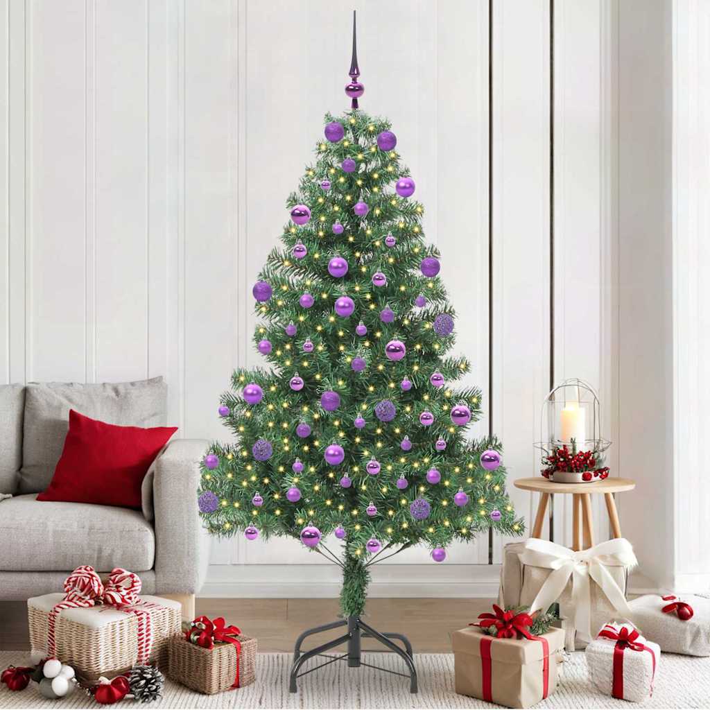 Vidaxl kerstboom groen 210 cm pvc