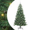 Vidaxl kerstboom met 300 led met standaard groen 240 cm pvc