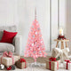 Vidaxl kerstboom roze 120 cm pvc