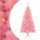 Vidaxl kerstboom roze 150 cm pvc