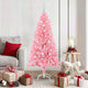 Vidaxl kerstboom roze 150 cm pvc