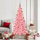 Vidaxl kerstboom roze 180 cm pvc
