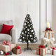 Vidaxl kerstboom zwart 120 cm pvc