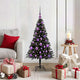 Vidaxl kerstboom zwart 120 cm pvc