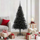 Vidaxl kerstboom zwart 150 cm pvc