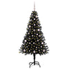 Vidaxl kerstboom met 150 led met standaard zwart 150 cm pvc