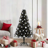 Vidaxl kerstboom met 150 led met standaard zwart 150 cm pvc