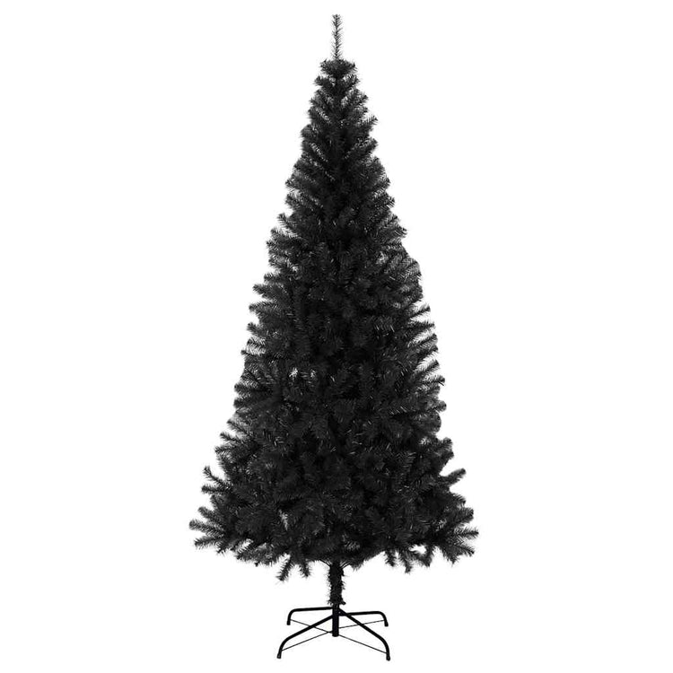 Vidaxl kerstboom zwart 210 cm pvc