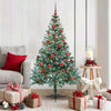 Vidaxl kunstkerstboom met 150 led groen 150 cm pvc en staal