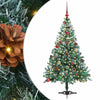 Vidaxl kunstkerstboom met 150 led groen 150 cm pvc en staal