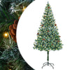 Vidaxl kunstkerstboom met 300 led groen 180 cm pvc en staal