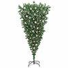 Vidaxl ophang kunst kerstboom met ballenset groen 210 cm pvc