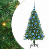 Vidaxl kunstkerstboom groen 120 cm pvc en staal en kunststof