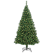 Vidaxl kunstkerstboom groen 180 cm pvc en staal en kunststof - afbeelding 3