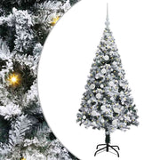 Vidaxl kunstkerstboom met 150 led wit 150 cm pvc en staal en kunststof - afbeelding 2