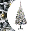 Vidaxl kunstkerstboom met 300 led wit 180 cm pvc en staal en kunststof