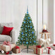 Vidaxl kunstmatig voorverlicht kerstboom met 150 led groen 150 cm pvc