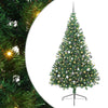 Vidaxl kunstmatig voorverlicht kerstboom met 300 led groen 240 cm pvc